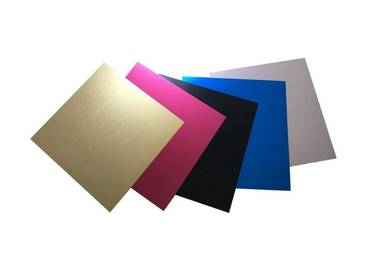 Blanks Anodized Aluminum Business Card Plate
