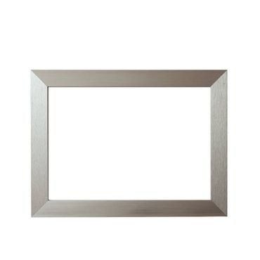 Contemporary Gray Metal Frame