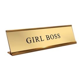 Metal Nameplate for Office