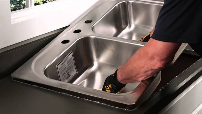 Stainless Steel Sink Installation
