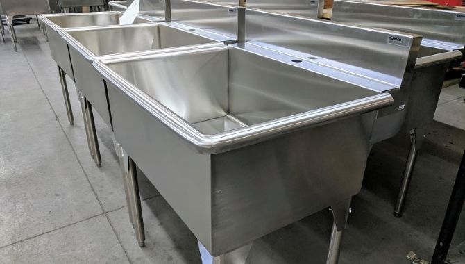 Stainless Steel Sink Fabrication for Industry Use