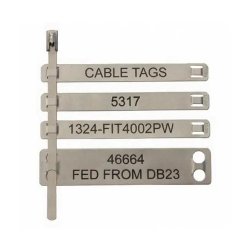 Aluminum Cable Tags