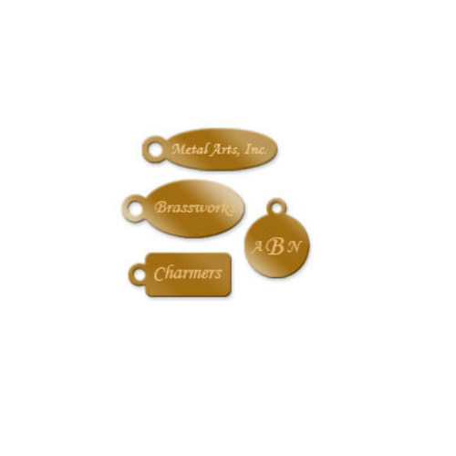 Engraved Metal Jewelry Tags