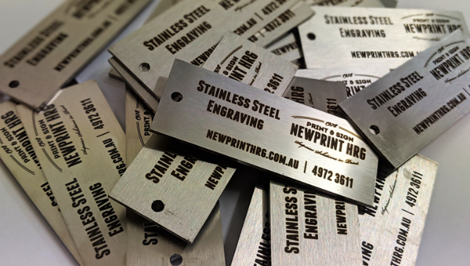 Features of Engraved Metal Tags
